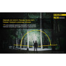 Налобный фонарь NITECORE NU10 Green High Performance, зелёный (15989)